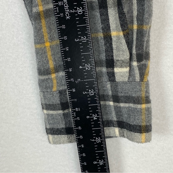 L.L. Bean Men’s Small Plaid Flannel Long Sleeve Button Down Shirt Chest Pocket‎ - Picture 9 of 9
